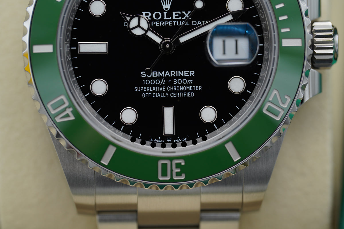 Rolex Submariner Date Starbucks 126610LV Grün NEU 09/09/2026