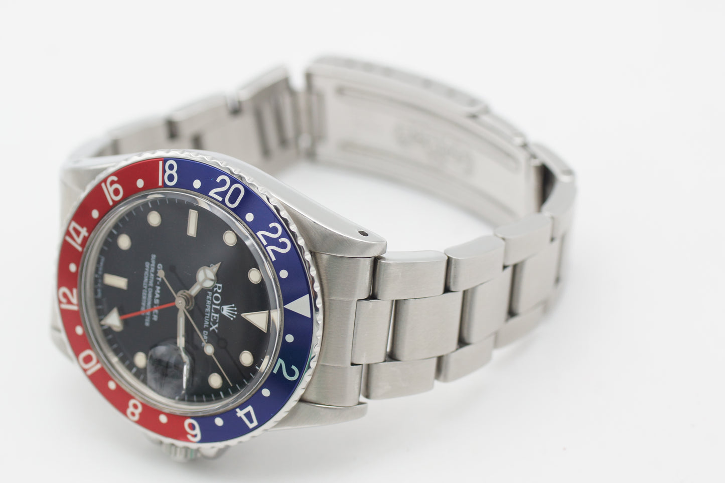 Rolex GMT-Master Pepsi 16750 Schwarz 1986