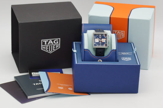 TAG Heuer Monaco Gulf 39mm CB 2115 Full-Set 2024
