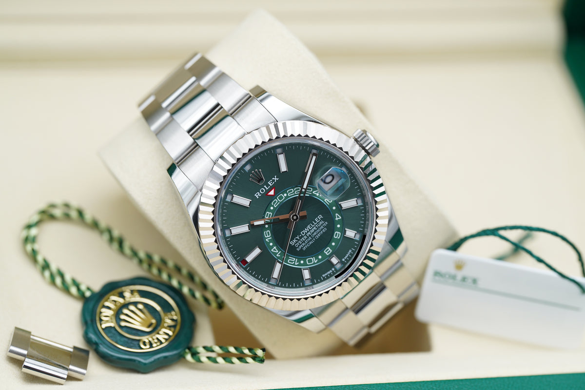 Rolex Sky-Dweller 336934 Grün Full-Set 2026