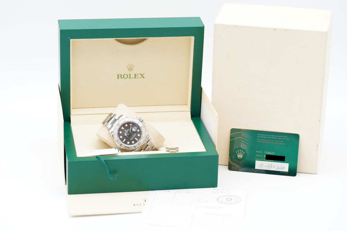 Rolex Yacht-Master 40 126622 Rhodium Full-Set 2021