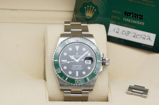 Rolex Submariner Date Starbucks 126610LV Grün Full-Set 2022