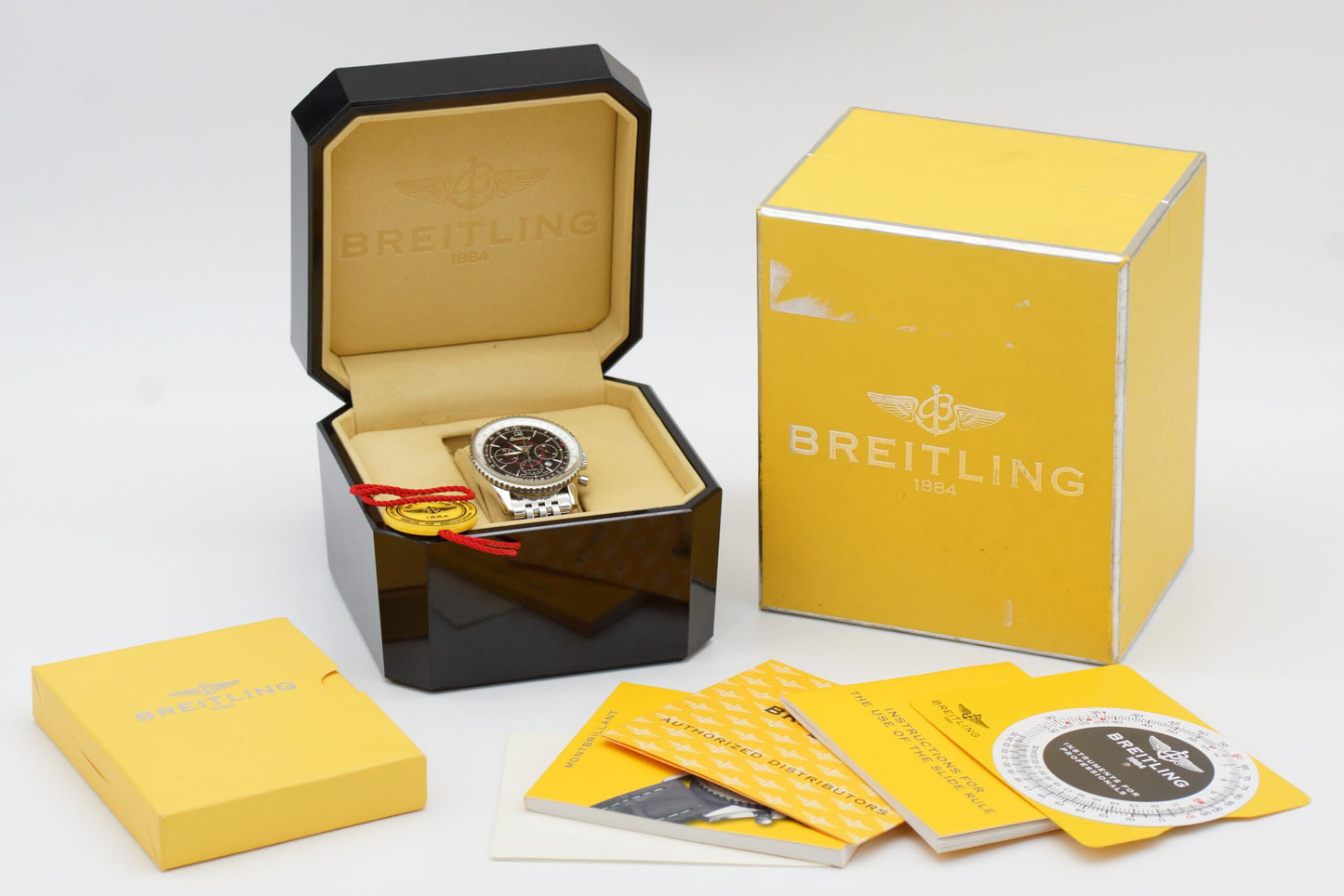 Breitling Navtimer Montbrillant A41330 38 mm Box/Booklets 2012