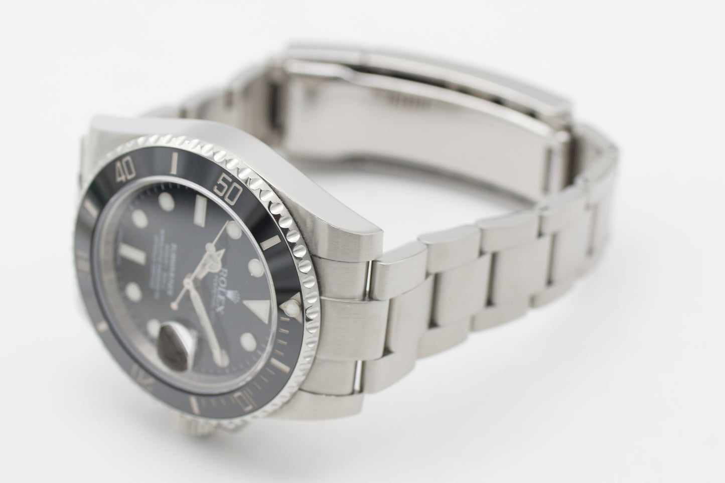 Rolex Submariner Date 116610LN Schwarz Full-Set 2015