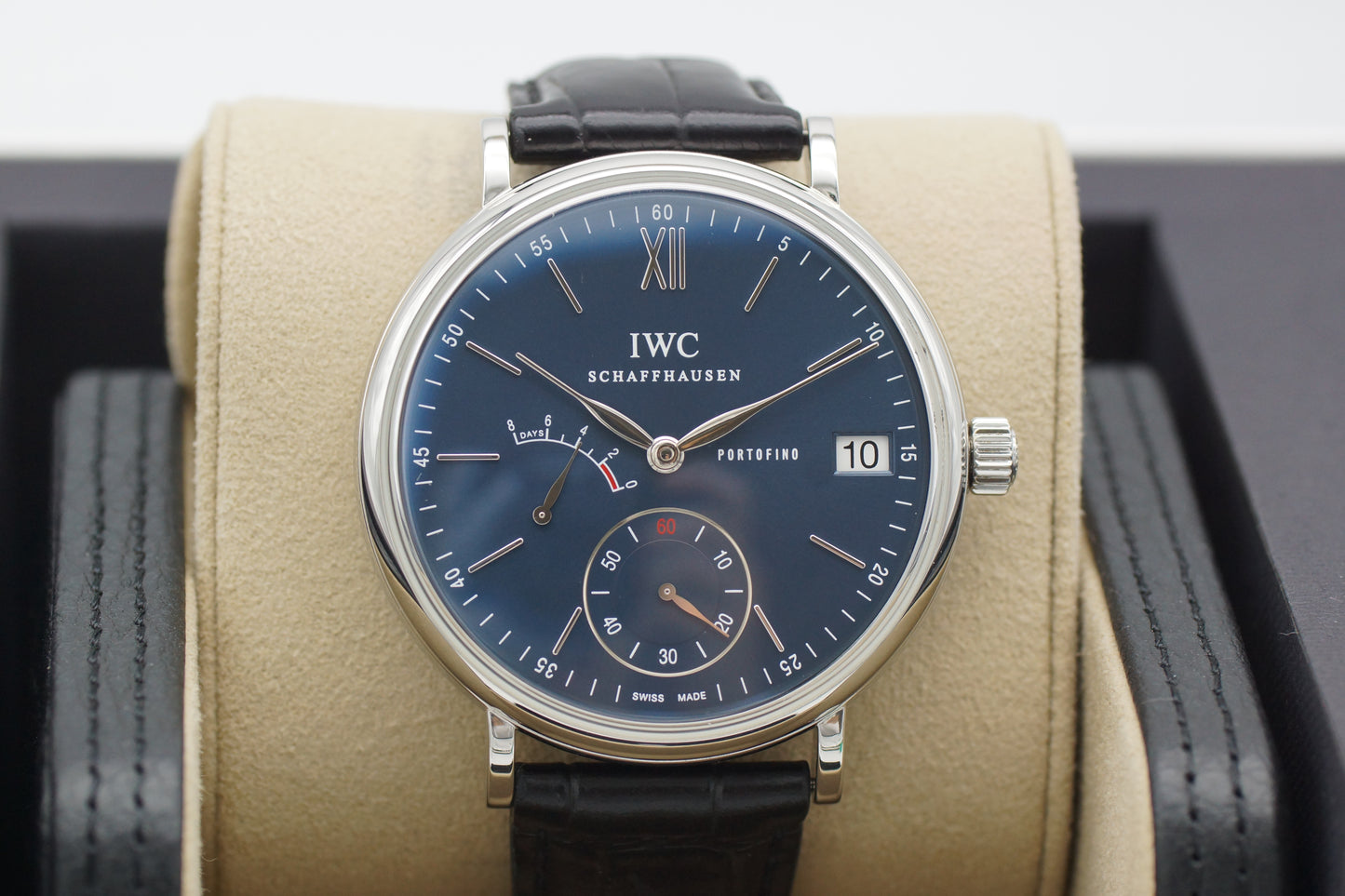 IWC Portofino 8 Days Blau IW510106 Full-Set 2017