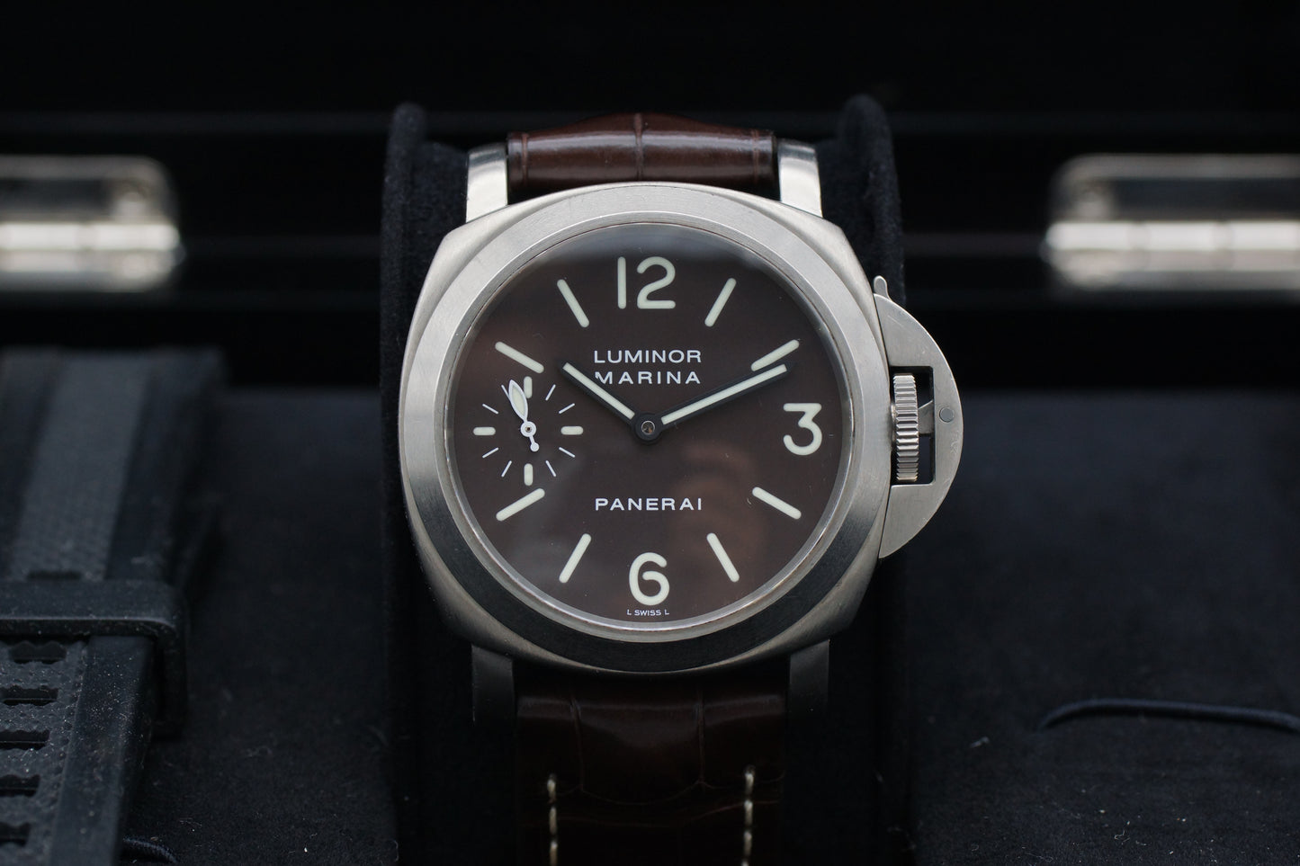 Panerai Luminor Marina Titan PAM00061 Braun Full-Set 2000