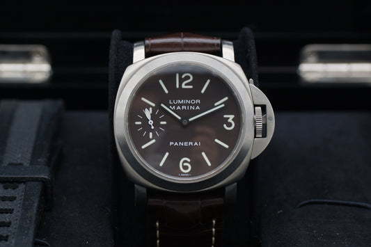 Panerai Luminor Marina Titan PAM00061 Braun Full-Set 2000
