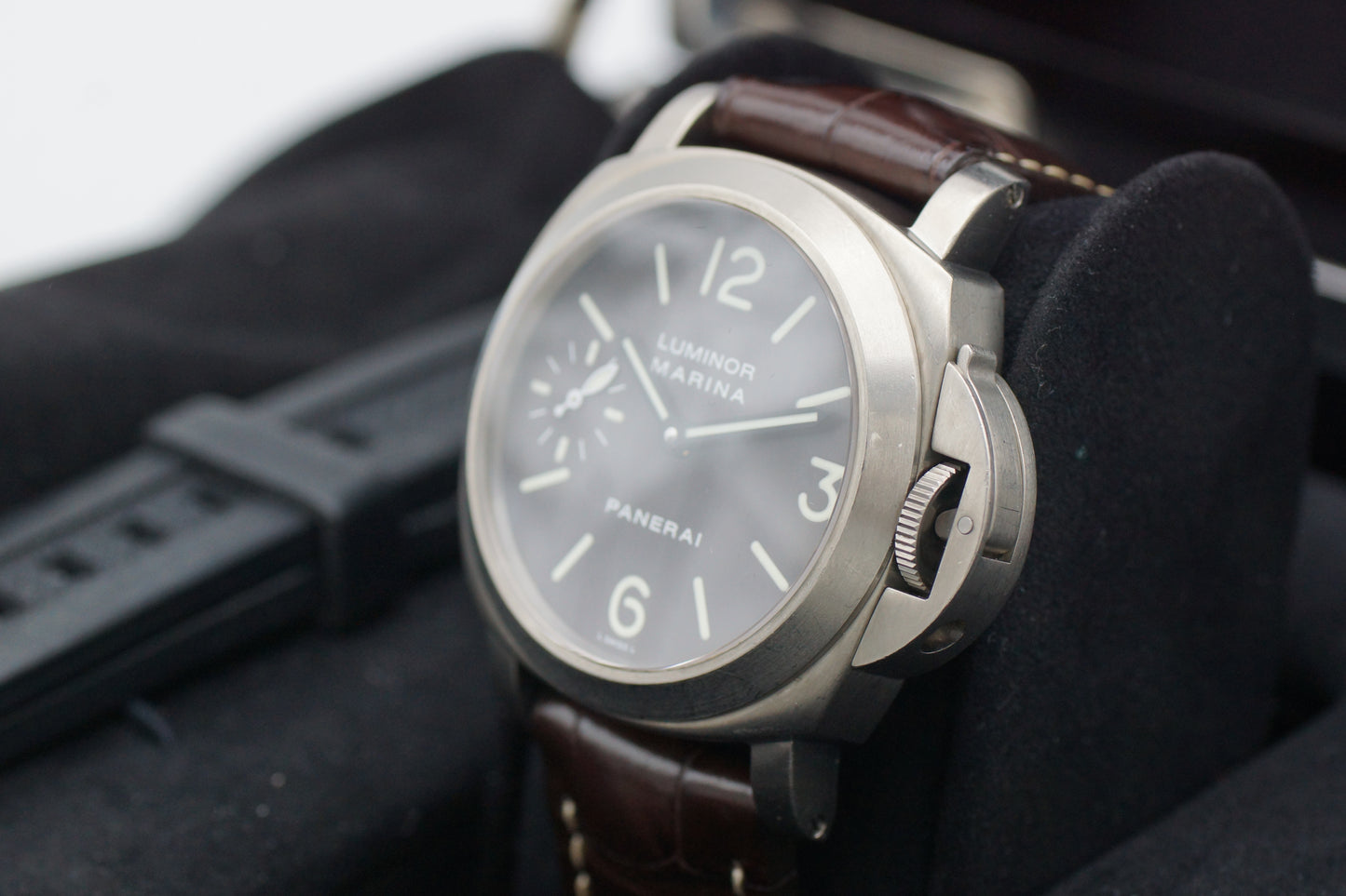 Panerai Luminor Marina Titan PAM00061 Braun Full-Set 2000