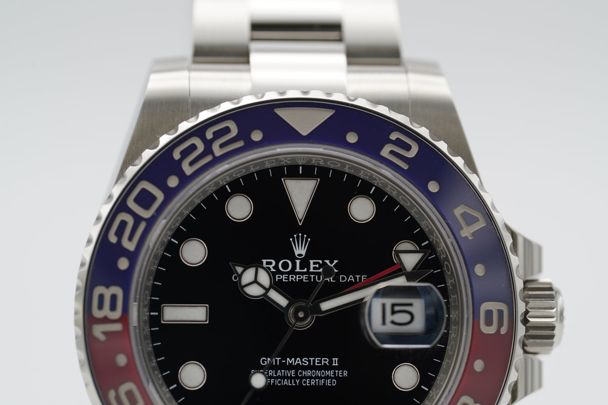 Rolex GMT-Master II Pepsi 126710BLRO Full-Set 2022