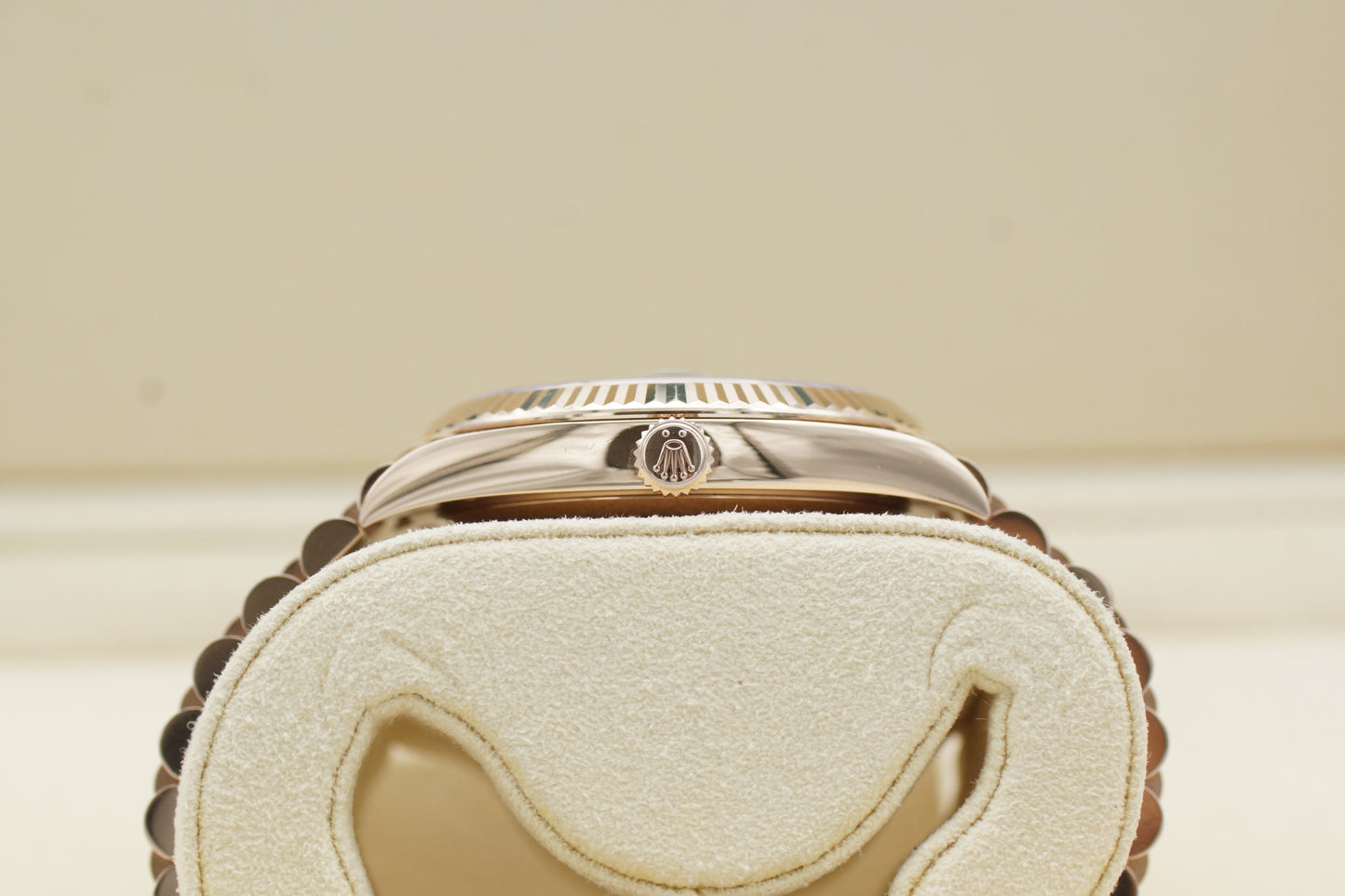 Rolex Day-Date 40 Roségold 228235 Olive Full-Set 2018