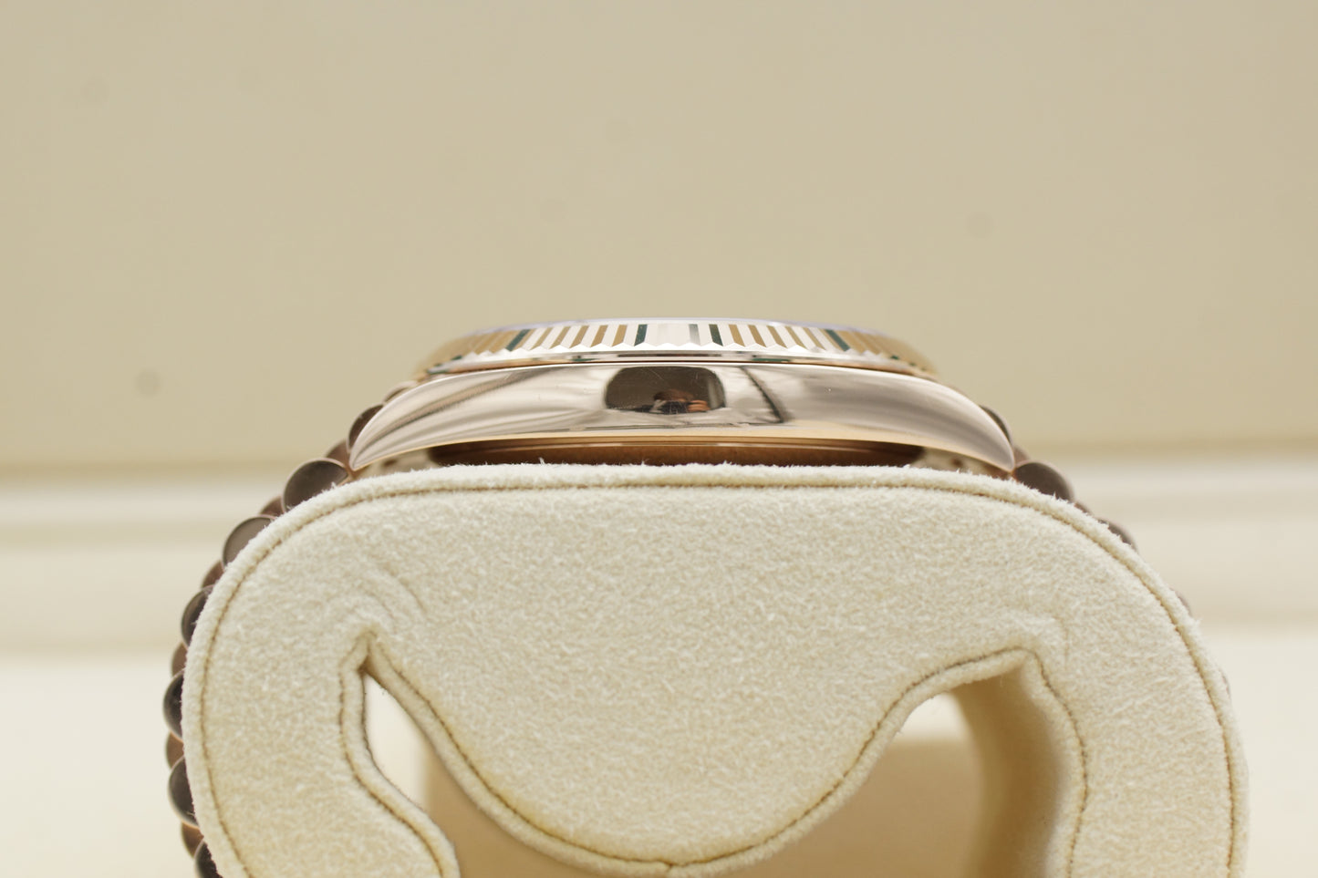 Rolex Day-Date 40 Roségold 228235 Olive Full-Set 2018