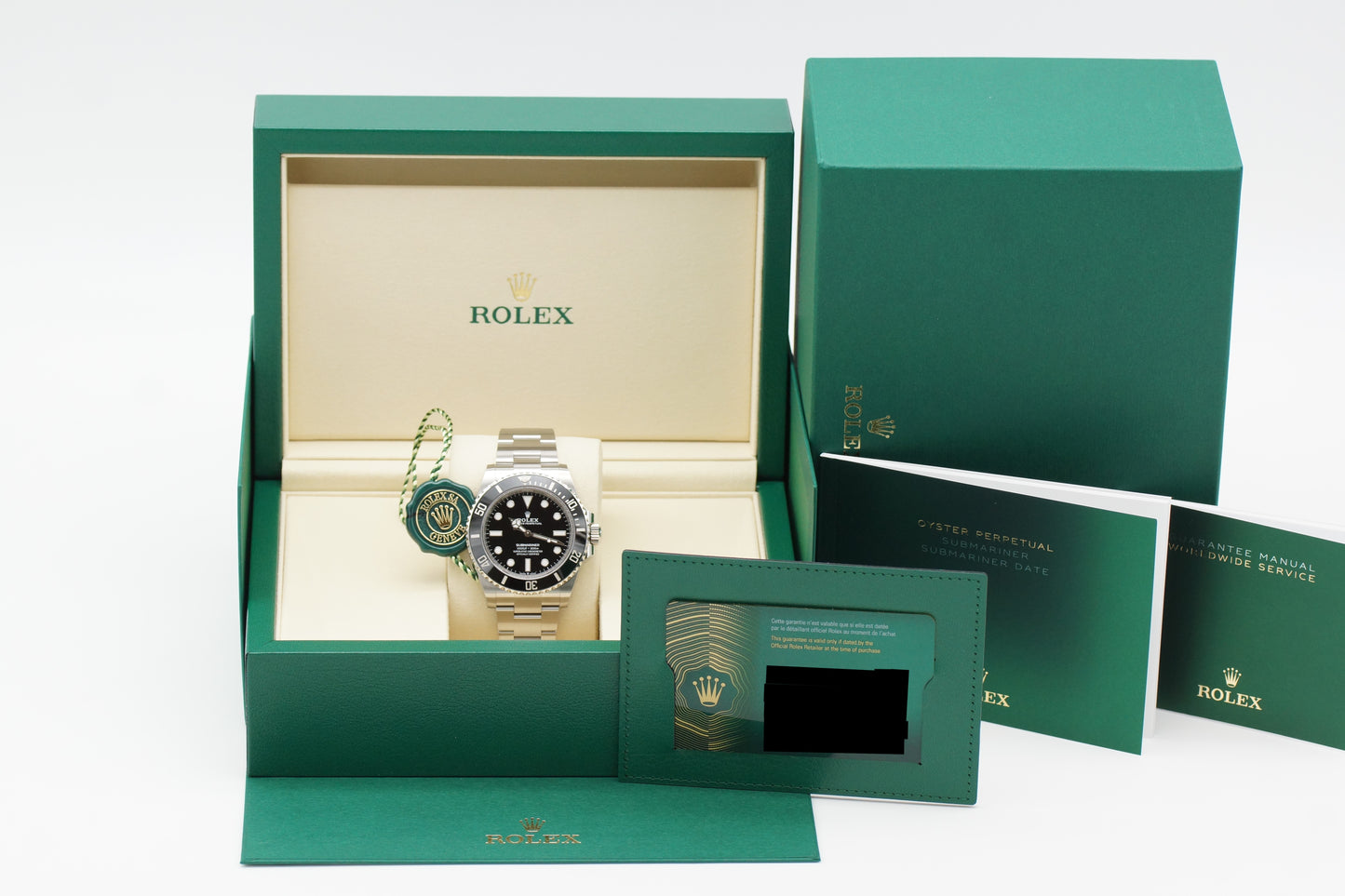 Rolex Submariner No-Date 124060 Full-Set 09/2025 Neu