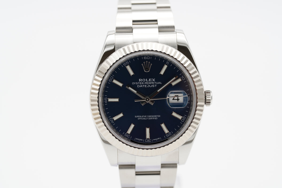 Rolex Datejust 41 126334 Blau Full-Set 2019