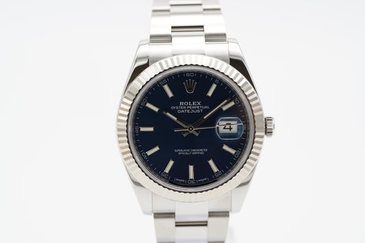Rolex Datejust 41 126334 Blau Full-Set 2019