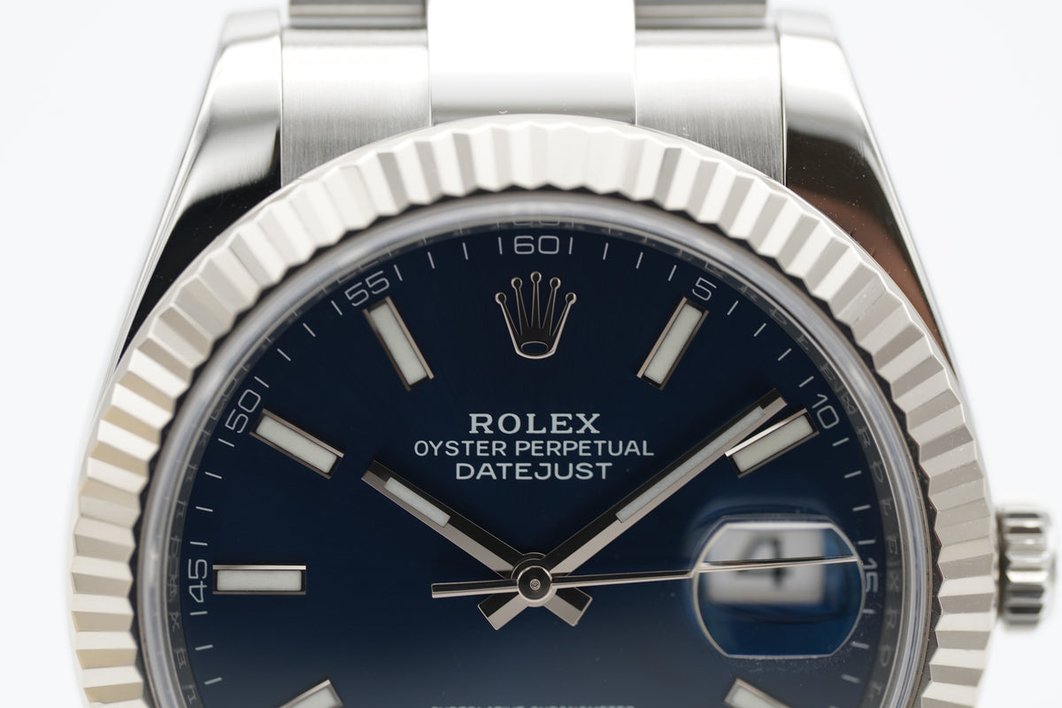 Rolex Datejust 41 126334 Blau Full-Set 2019
