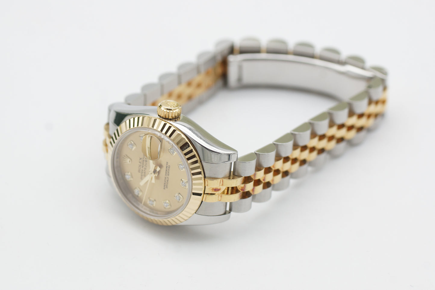 Rolex Lady-Datejust 26 179173G Gold Diamant Full-Set 2010
