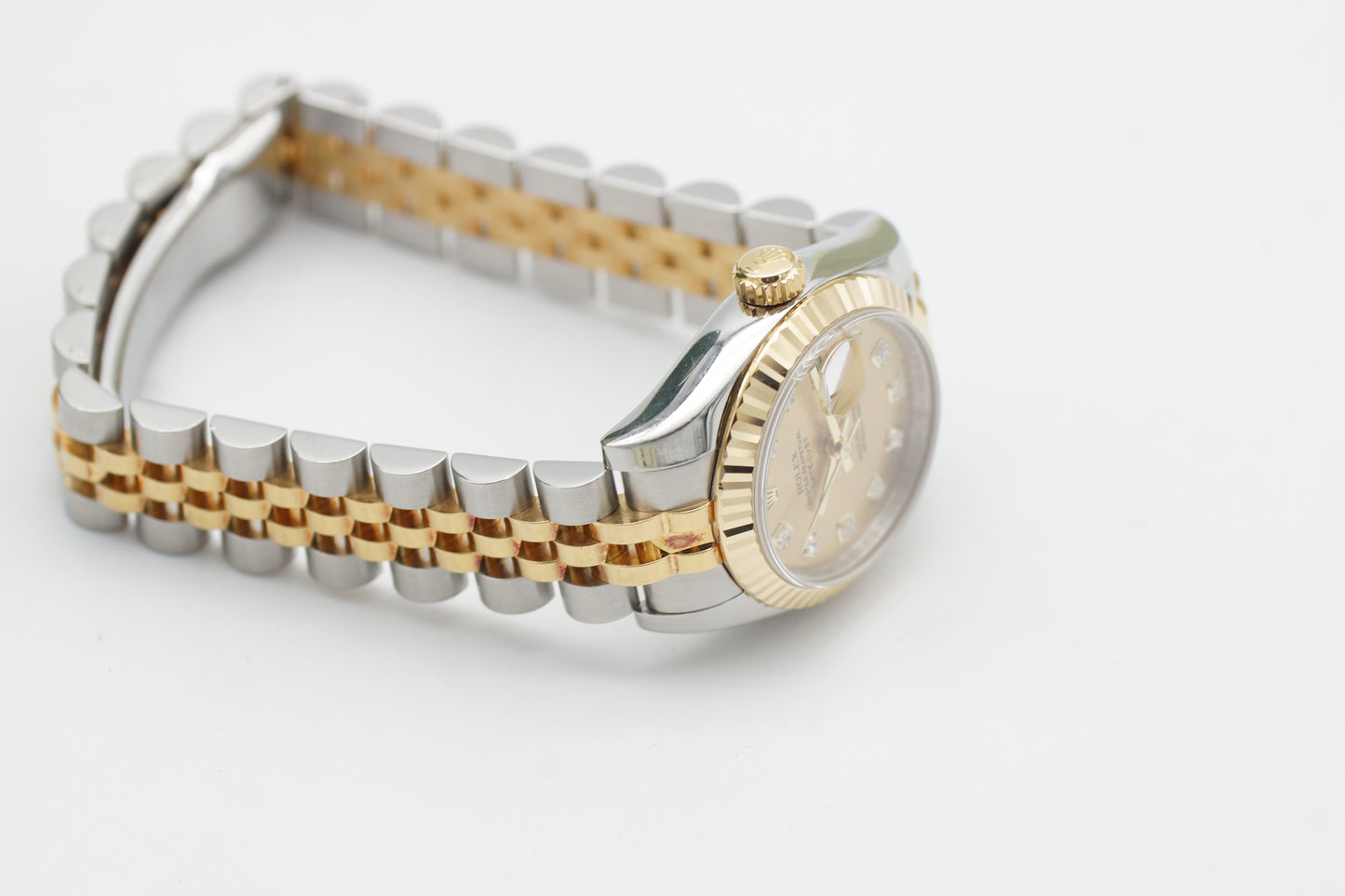 Rolex Lady-Datejust 26 179173G Gold Diamant Full-Set 2010