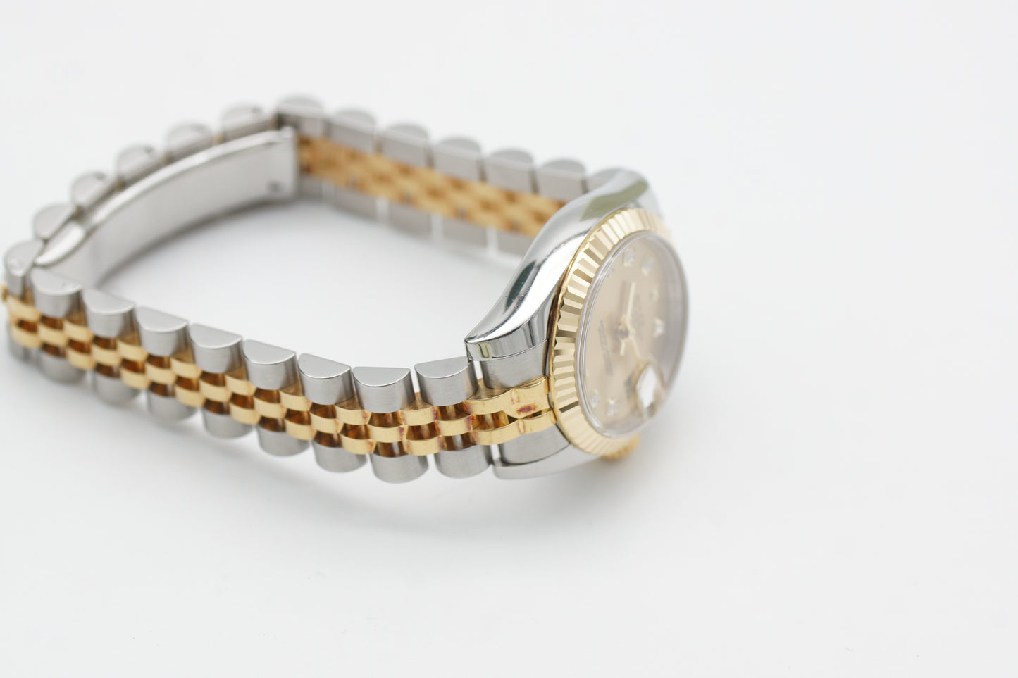 Rolex Lady-Datejust 26 179173G Gold Diamant Full-Set 2010