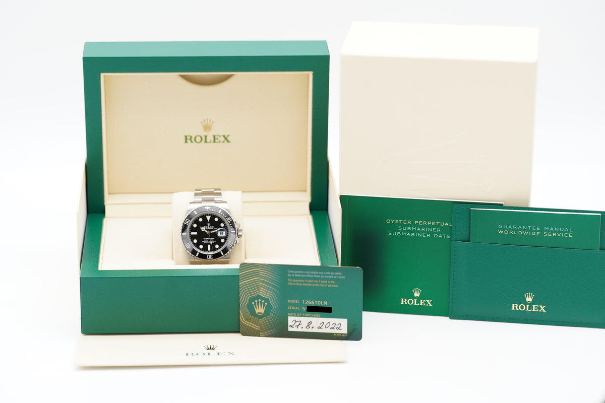Rolex Submariner Date 126610LN 41 mm Full-Set 2022