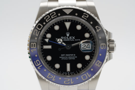 Rolex GMT-Master II Batman 126710BLNR Full-Set 08/2024