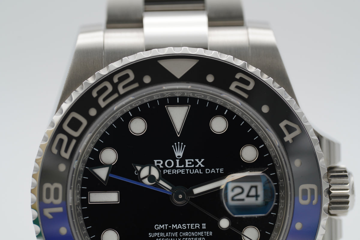 Rolex GMT-Master II Batman 126710BLNR Full-Set 08/2024