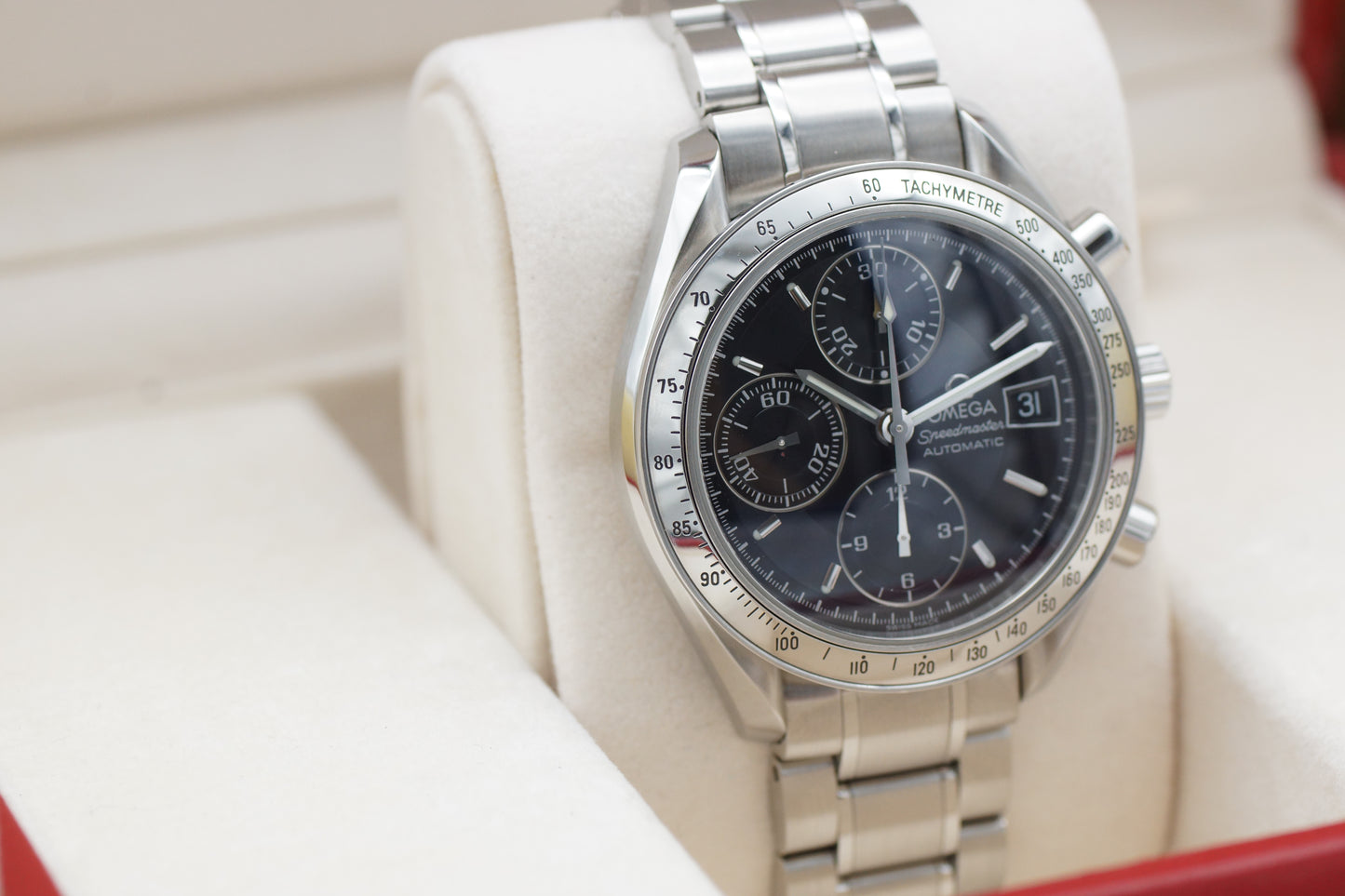 Omega Speedmaster Date 3513.50 Schwarz Full-Set 2005