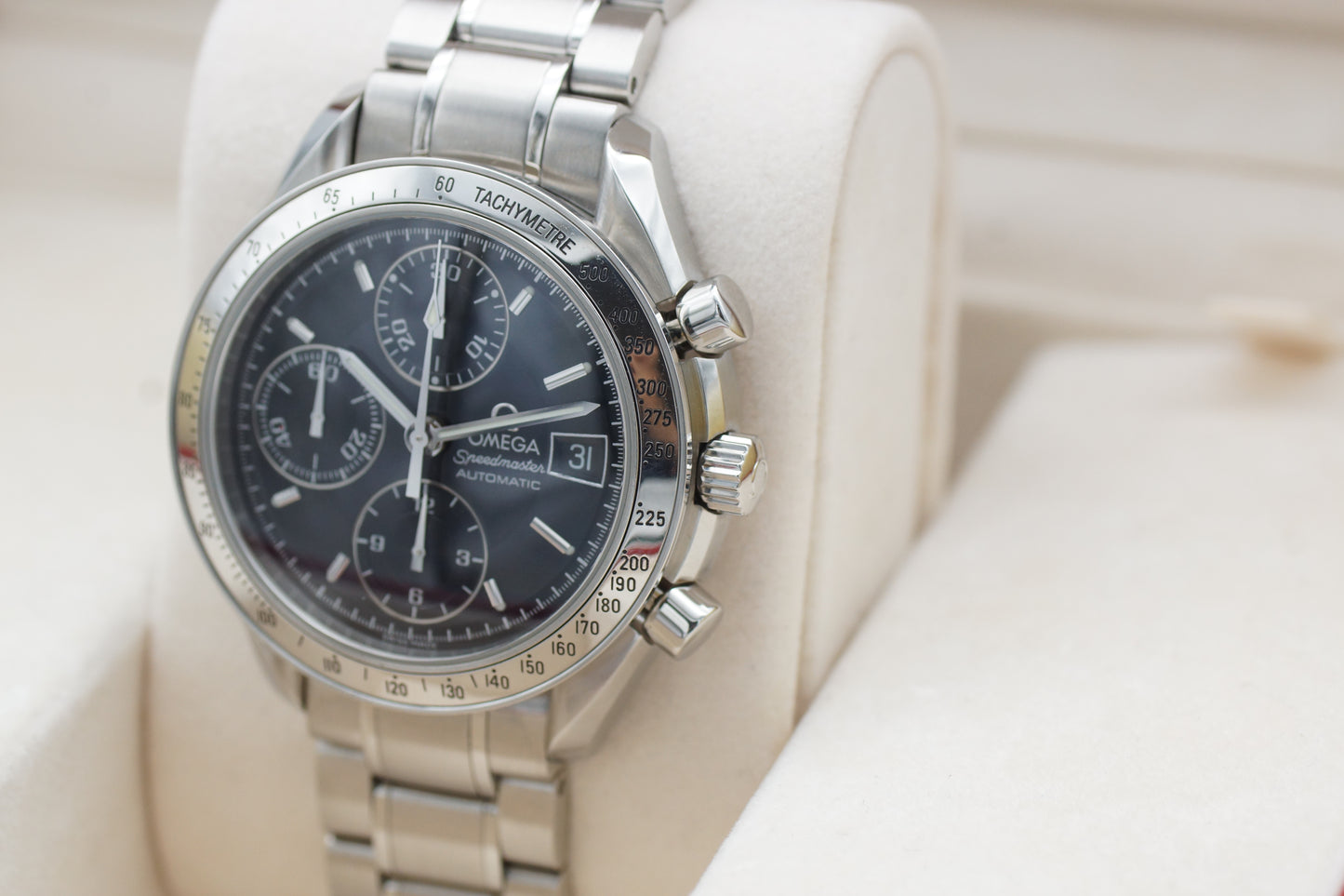 Omega Speedmaster Date 3513.50 Schwarz Full-Set 2005