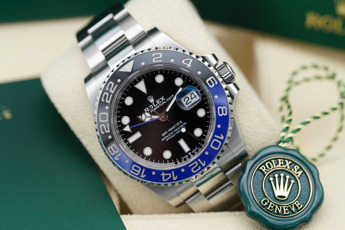 Rolex GMT-Master II Batman 126710BLNR Full-Set 08/2024