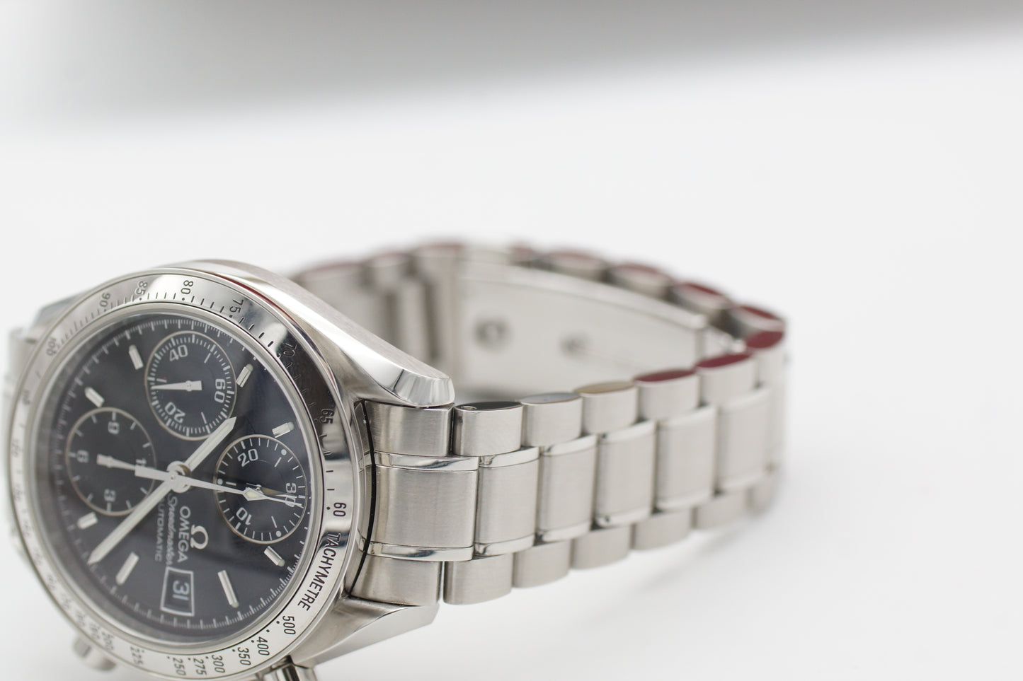 Omega Speedmaster Date 3513.50 Schwarz Full-Set 2005
