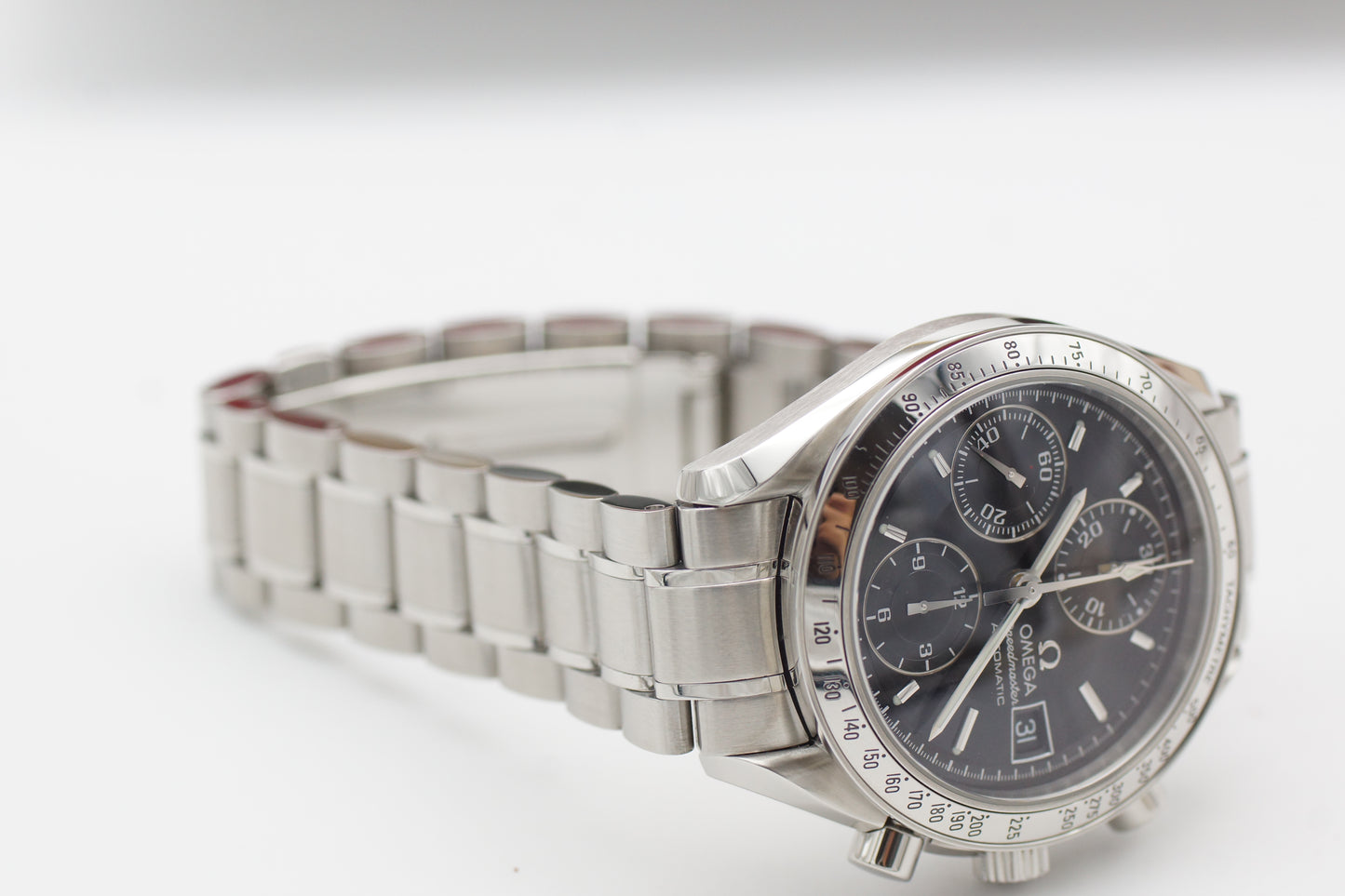 Omega Speedmaster Date 3513.50 Schwarz Full-Set 2005