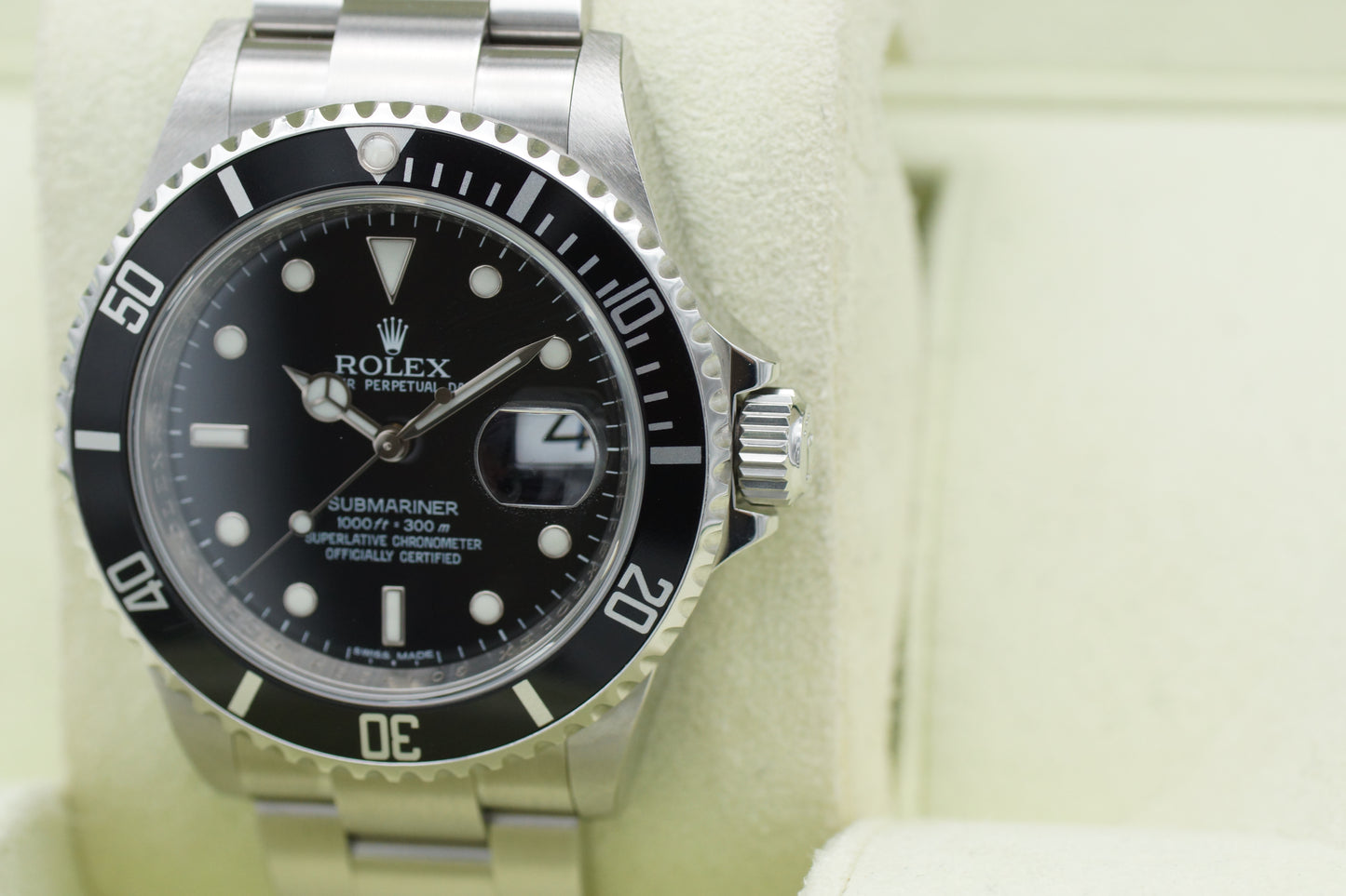 Rolex Submariner Date 116610LN Schwarz Box/papiere 2010