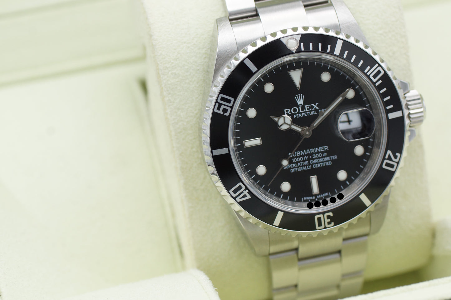 Rolex Submariner Date 116610LN Schwarz Box/papiere 2010