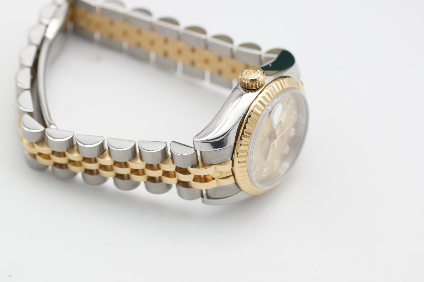 Rolex Lady-Datejust 26 179173G Gold Diamant Full-Set 2016