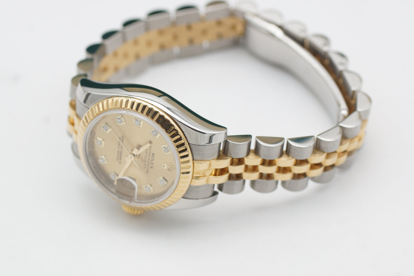 Rolex Lady-Datejust 26 179173G Gold Diamant Full-Set 2016