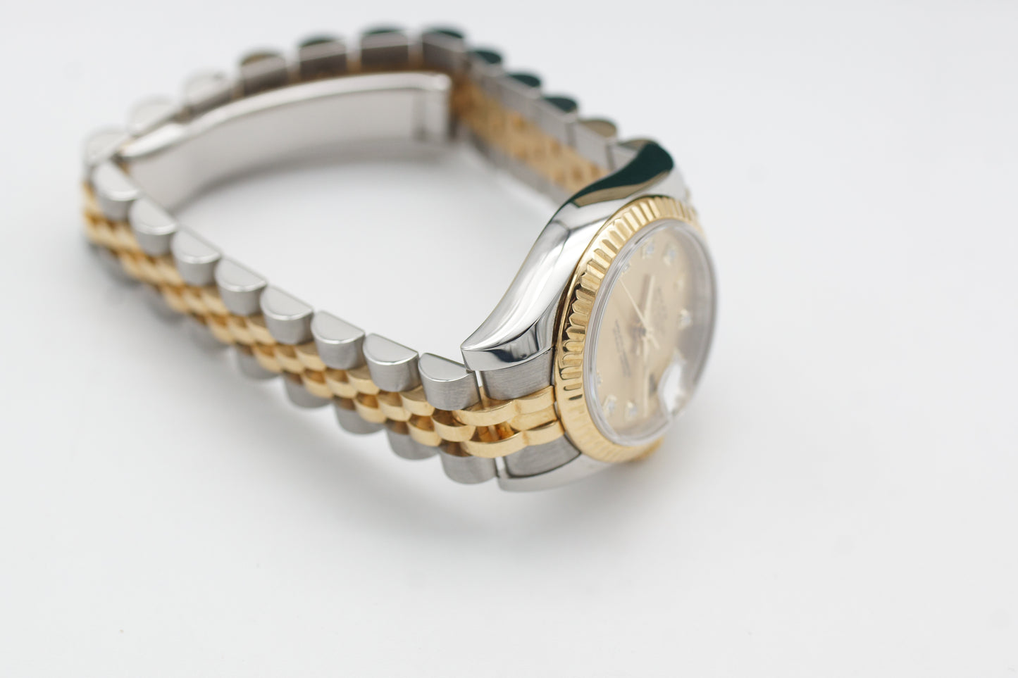 Rolex Lady-Datejust 26 179173G Gold Diamant Full-Set 2016