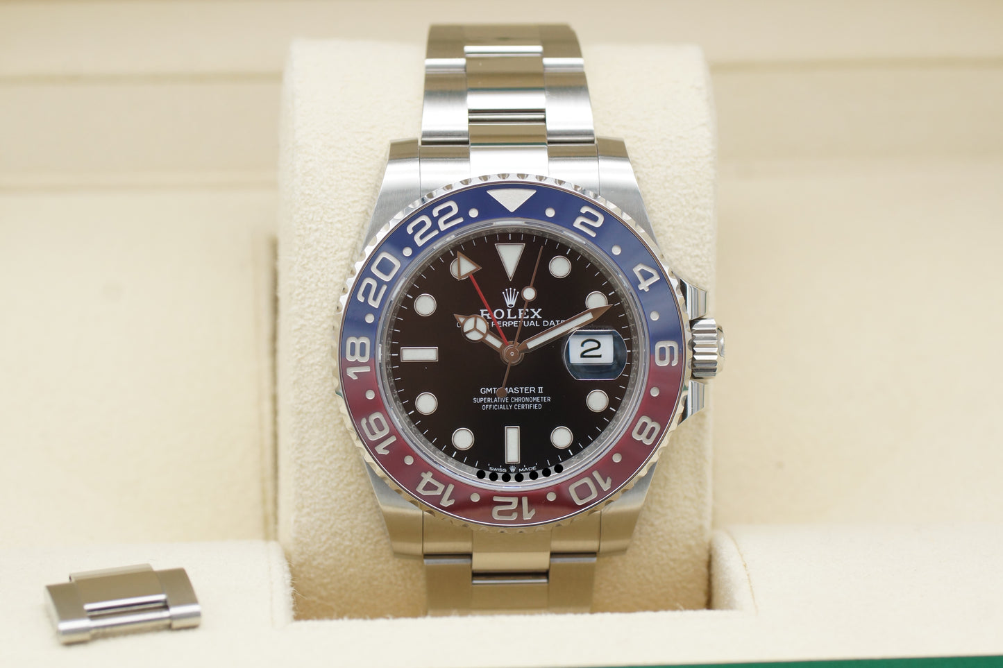 Rolex GMT-Master II Pepsi 126710BLRO Full-Set 2021