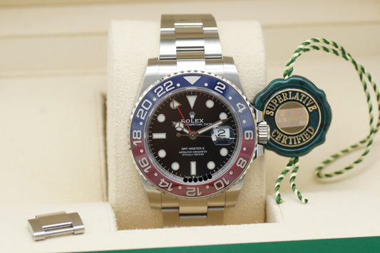Rolex GMT-Master II Pepsi 126710BLRO Full-Set 2021