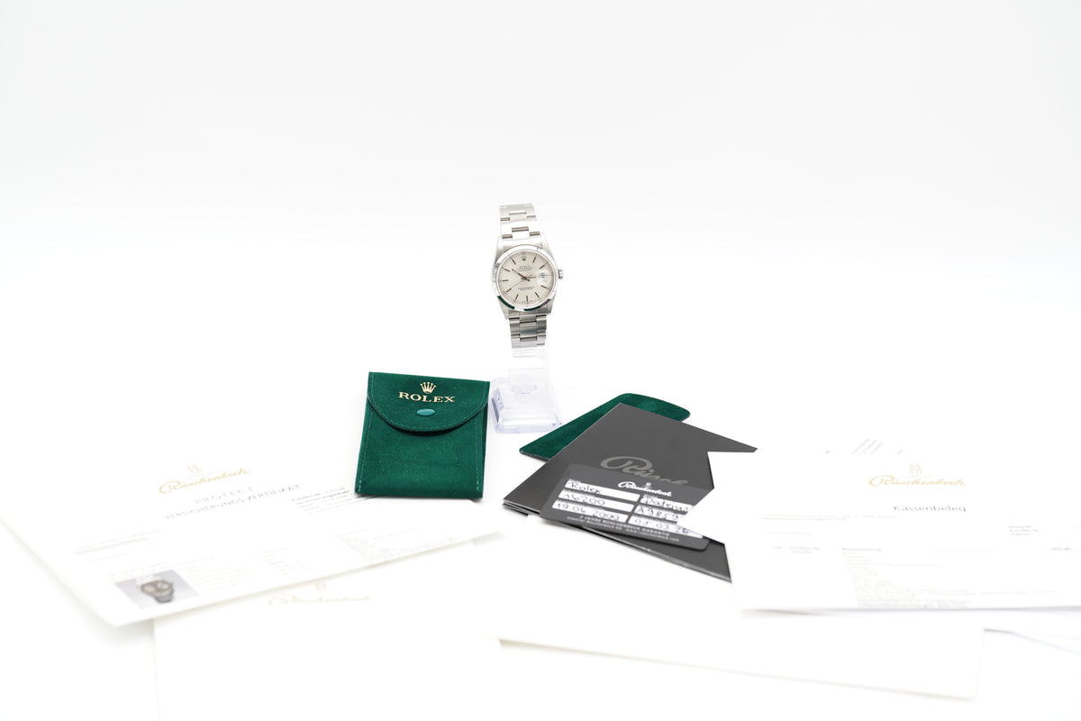 Rolex Datejust 36 Silber 16200 2000