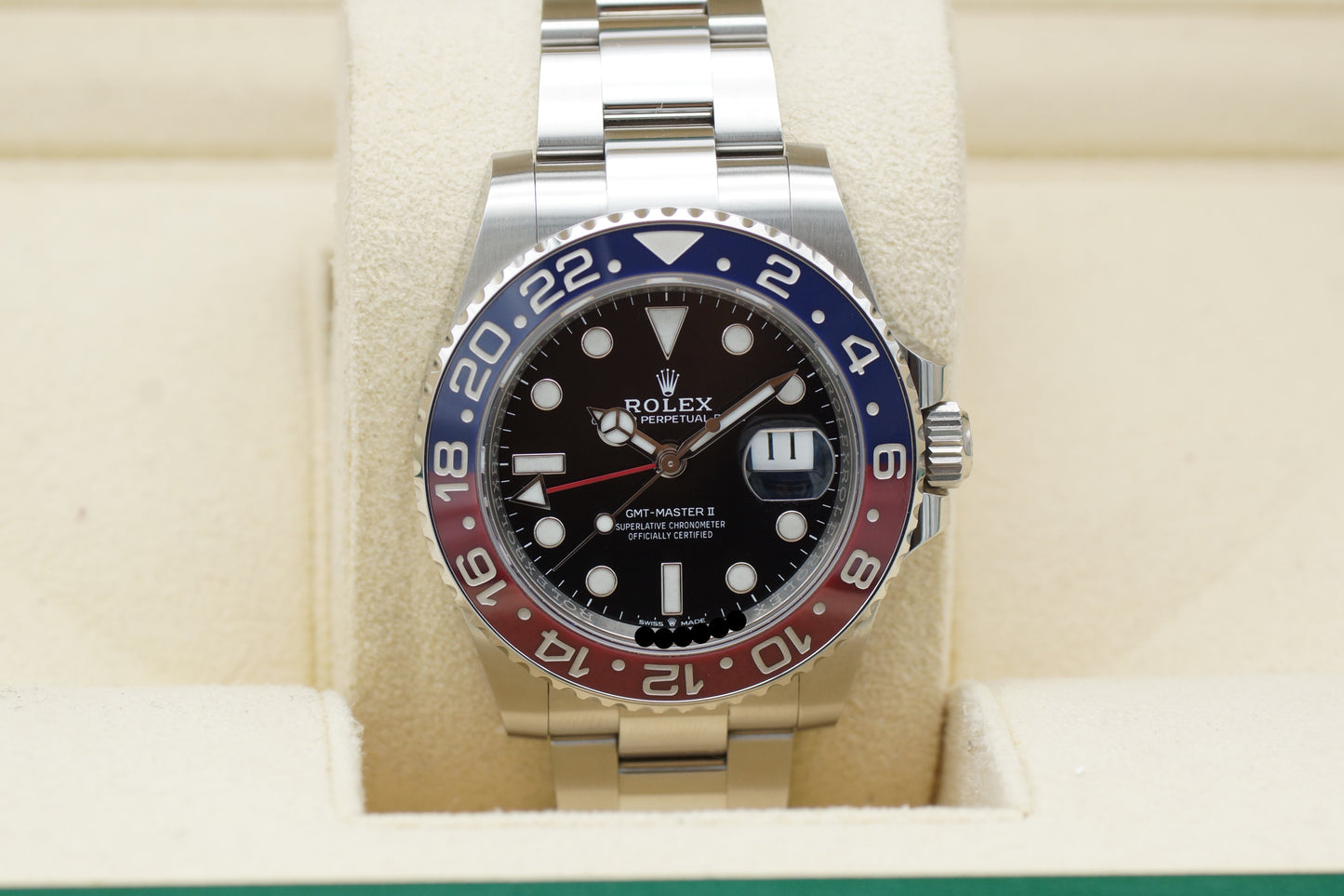 Rolex GMT-Master II Pepsi 126710BLRO Full-Set 2022 (LC100)