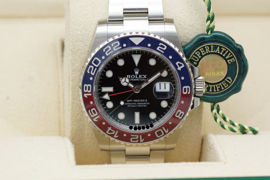 Rolex GMT-Master II Pepsi 126710BLRO Full-Set 2022 (LC100)