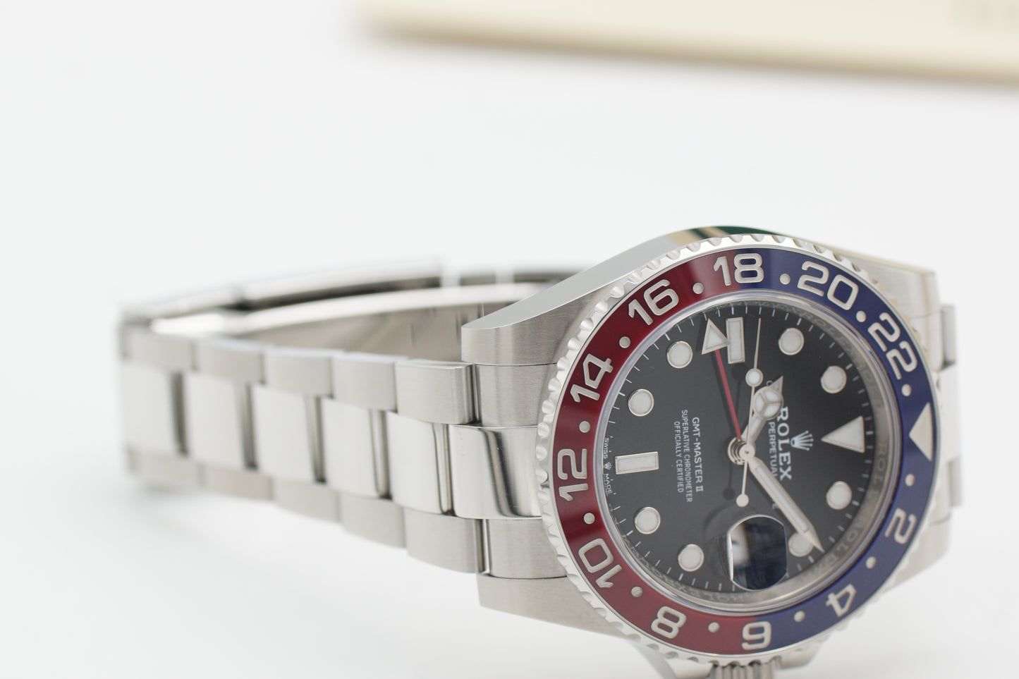 Rolex GMT-Master II Pepsi 126710BLRO Full-Set 2022 (LC100)