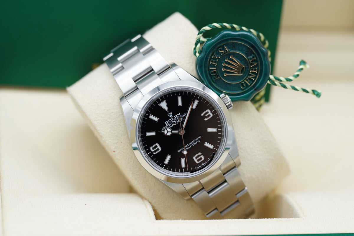 Rolex Explorer 36 124270 Full-Set 2021