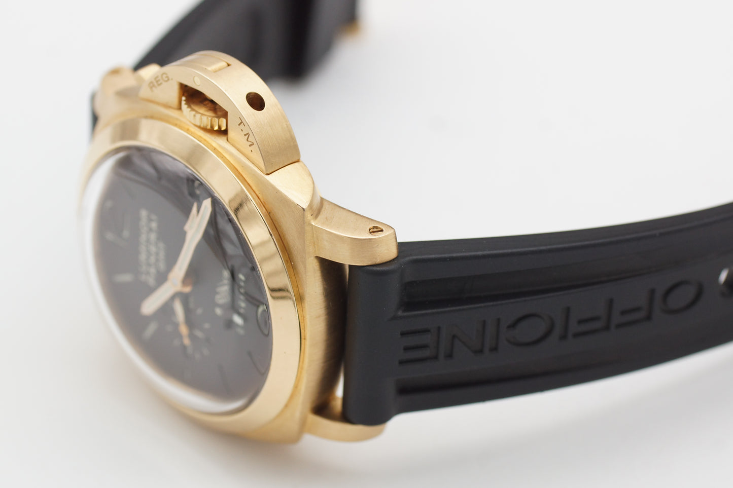 Panerai Luminor 1950 8 Days GMT PAM00289 Gold Full-Set 2010