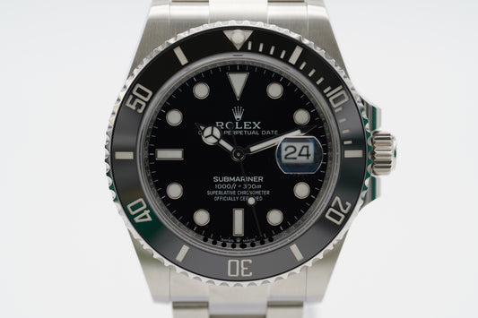 Rolex Submariner Date 126610LN Schwarz Full-Set NEU 09/2026