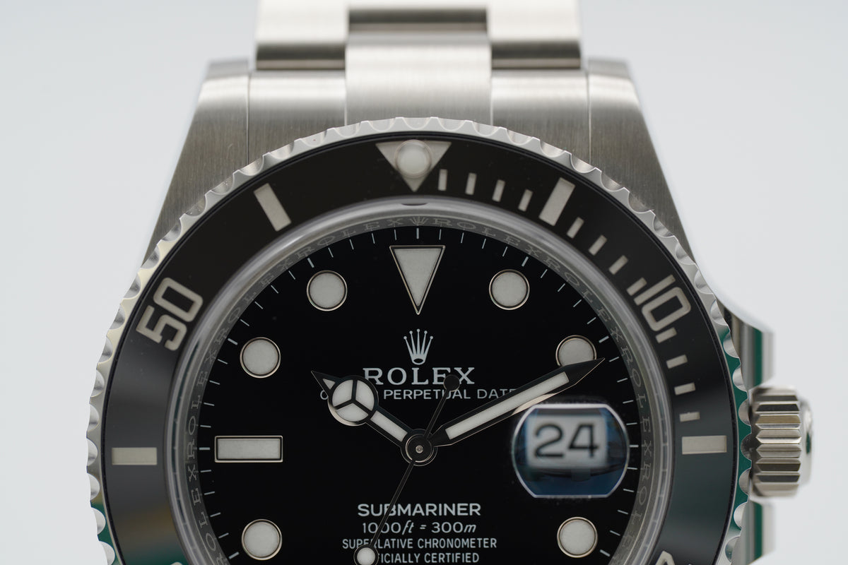 Rolex Submariner Date 126610LN Schwarz Full-Set NEU 09/2026
