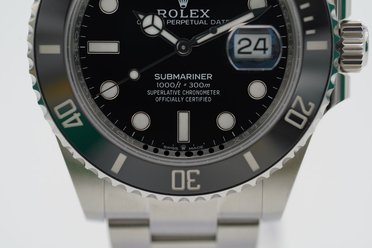 Rolex Submariner Date 126610LN Schwarz Full-Set NEU 09/2026