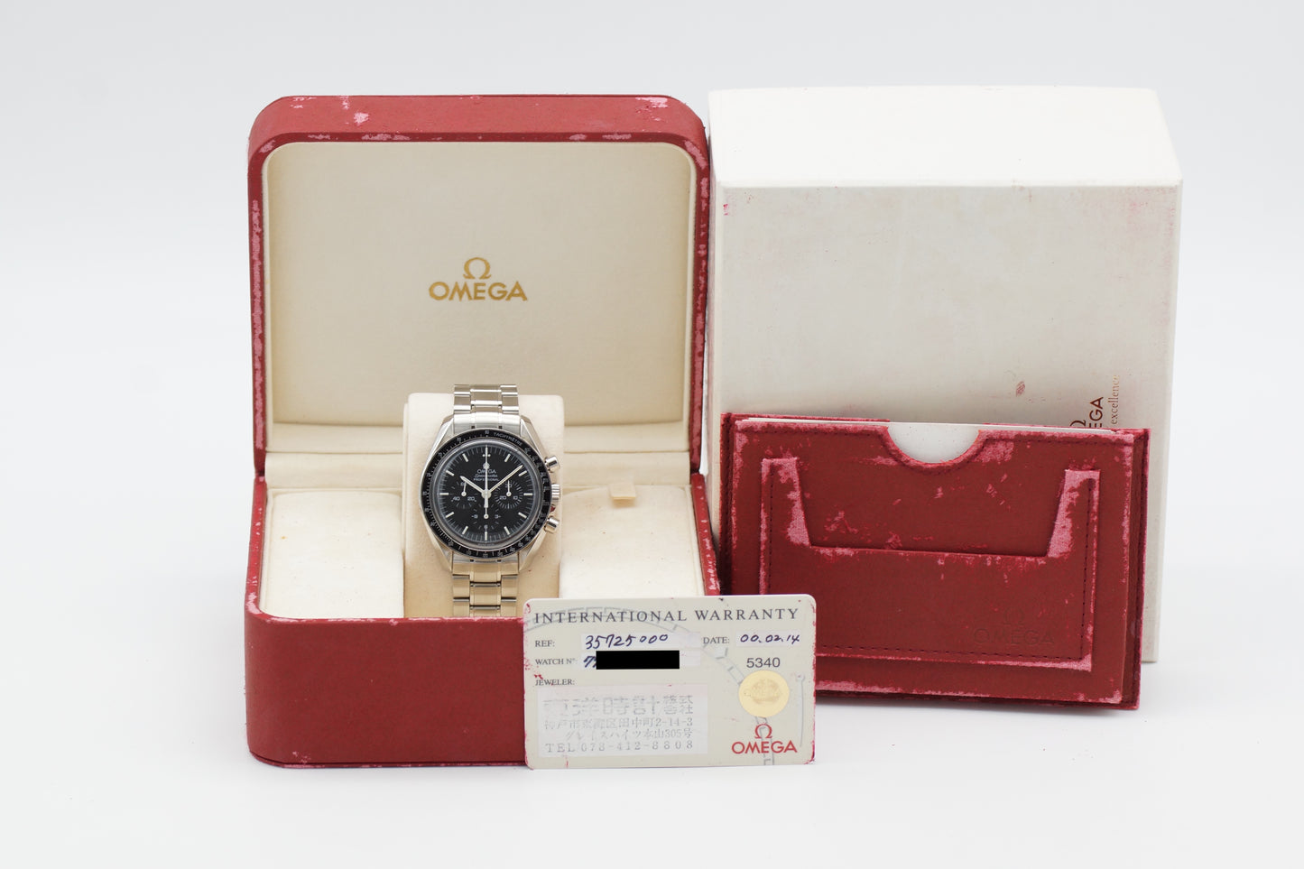 Omega Speedmaster Prof. Moonwatch 3572.50 Full-Set 2000