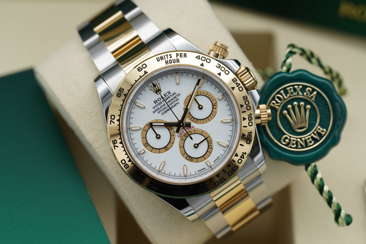 Rolex Cosmograph Daytona Bicolor 18k Gelbgold 126503 Full-Set 2026