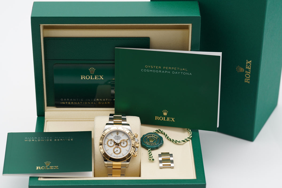 Rolex Cosmograph Daytona Bicolor 18k Gelbgold 126503 Full-Set 2026