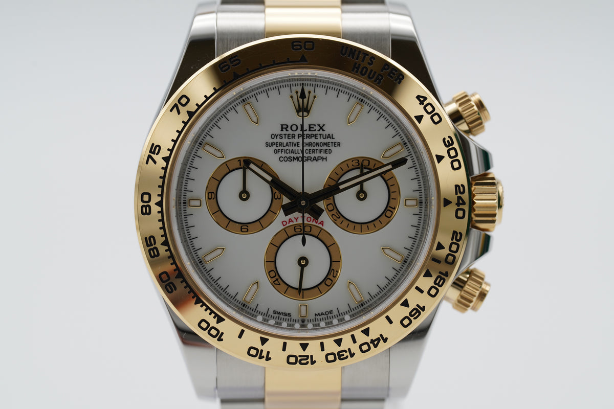 Rolex Cosmograph Daytona Bicolor 18k Gelbgold 126503 Full-Set 2026
